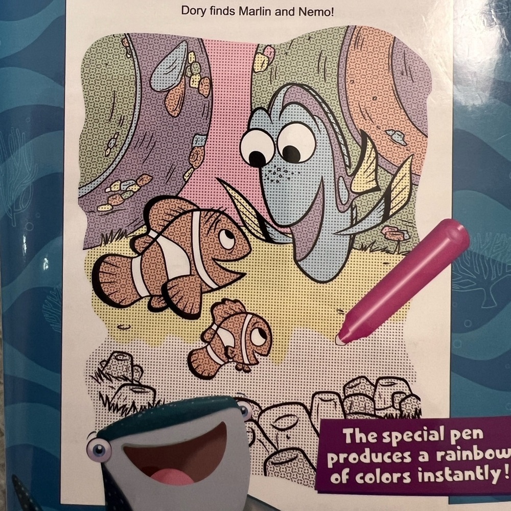 Disney Finding Dory Magic Pen Paint + Moana Invis Ink, Paint & Sticker Duo - Picture 10 of 10